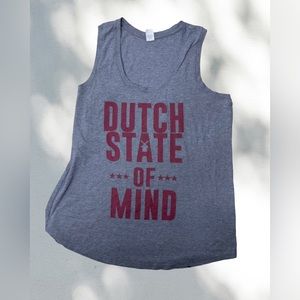 Dutch Bros - Tank Top - Dutch State of Mind Grey/Red